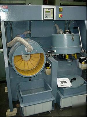 Centrifugal disc tumbler polisher 2-barrel -small parts