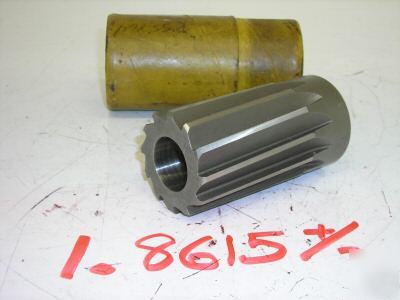 1.8615+/- resharpened shell reamer lh spiral rh cut hss