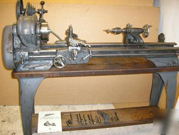 10â€ atlas lathe, 54â€ long bed, 110V, single phase