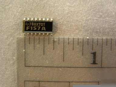 100 ti SN74F157A quad data selector/multiplexer