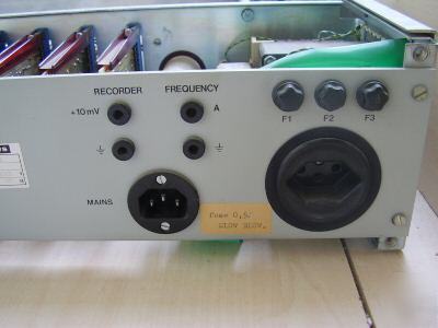 Balzers qsg 201 quartz crystal thin film monitor