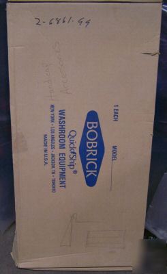 Bobrick stainless handi cap barsb-6861.99 &b-6806.99X24