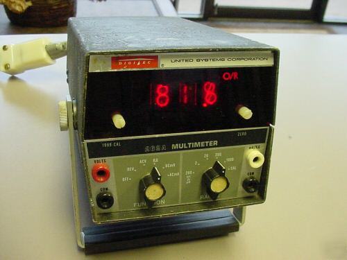 Digitec multimeter 262A