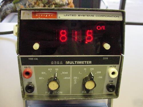 Digitec multimeter 262A
