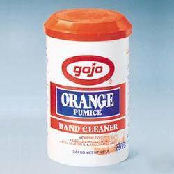 Gojo orange pumice hand cleaner creme 6/cs goj 0975