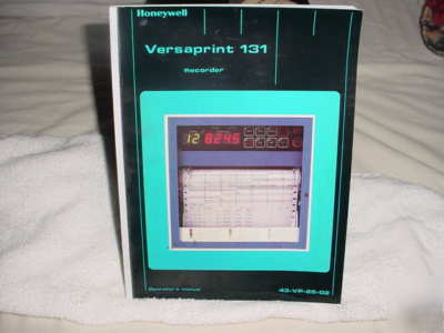 Honeywell versaprint 131 multichannel chart recorder