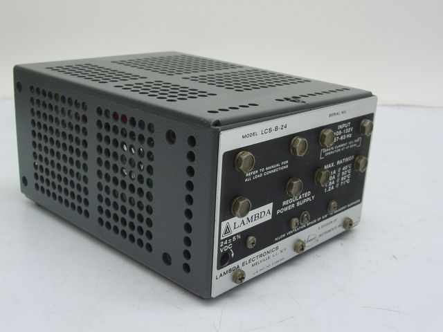 Lambda lcs-b-24 regulated power supply 24 volts 