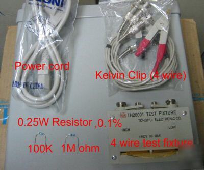 Lcrz ,esr meter 100,120,1K,10KHZ,0.3% 