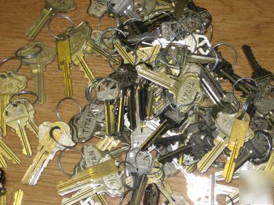 Locksmith 72 sets of original kwikset and titan keys