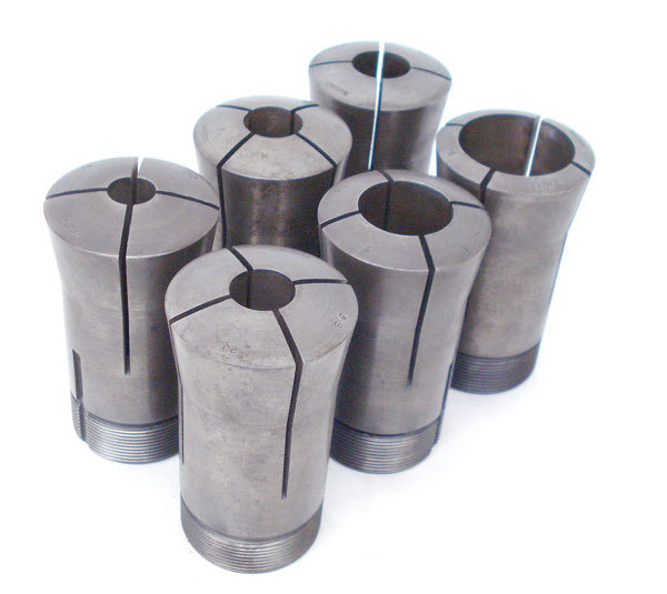 Lot of 6 hardinge round 2J collets