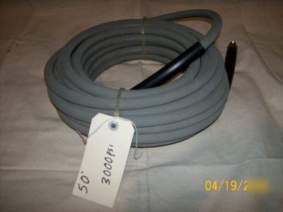 New 50' gray 3000PSI pressure washer hose