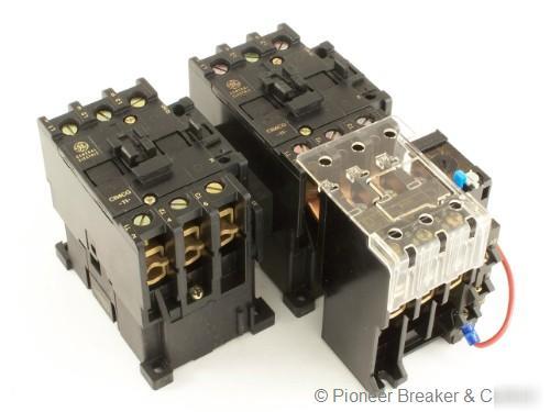 New reversing ge s+s magnetic motor starter 40-52AMP