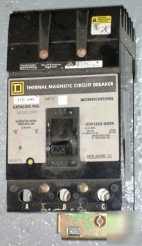 Square d Q232125, 125A i line circuit breaker 
