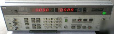 Hp 8903B audio analyzer with ccitt & ccir/arm weighting