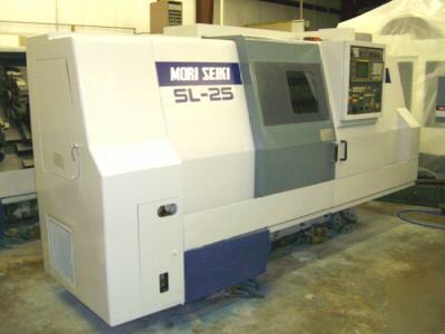 Mori seiki sl-25B/1000 cnc lathe, turning center