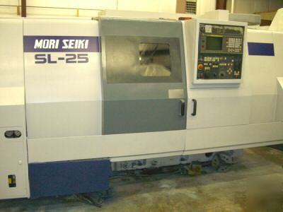 Mori seiki sl-25B/1000 cnc lathe, turning center