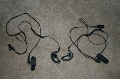 Motorola gp series portable radio surveillence mics