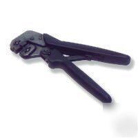 New amp tyco 492782-1 pro crimper ii w/ sc fiber optic 