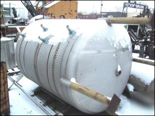 1000 gal paul mueller reactor, s/s, 50# - 17377
