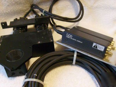 2 camera ccd system 4 viewing printed curcuit boards