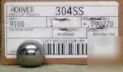 Five 25MM dia. 304 stainless steel bearing balls
