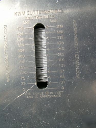 Kwm gutterman panther gutter machine (n)