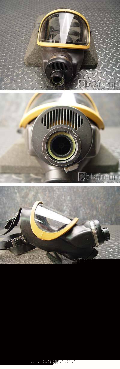 Lot of 12 msa ultravue scba respirator masks l,m,s