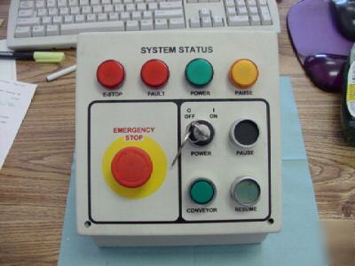 New conveyor system status control unit, 