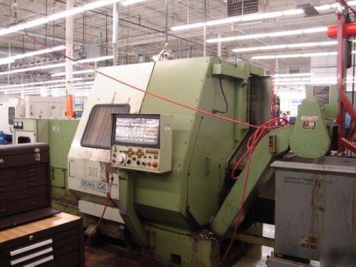 Okuma lc-40 2ST/250 4-axis cnc turning machine