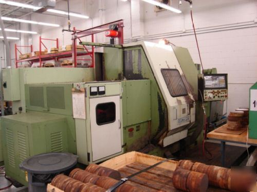 Okuma lc-40 2ST/250 4-axis cnc turning machine