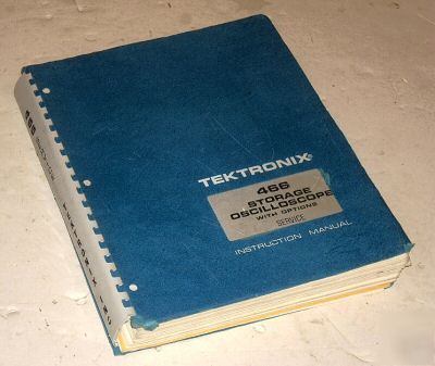 Tek 466 operation & service manual (070-1753-00)