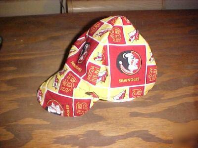 Reversable florida seminoles football welder cap hat 