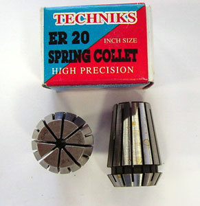 Techniks close tolerance cnc er 20 2-3 mm collet