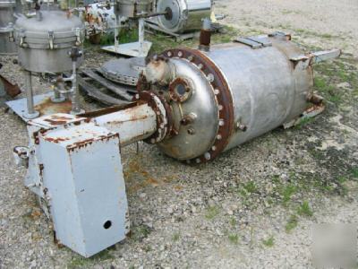150 gallon stainless steel jacketed tank (4114)