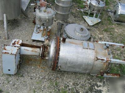 150 gallon stainless steel jacketed tank (4114)