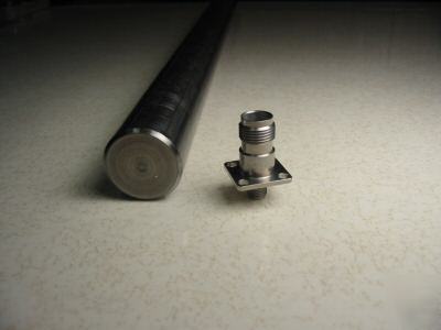 2 pcs. 1 1/4 dia. stainless steel , lathe,mill,saw 