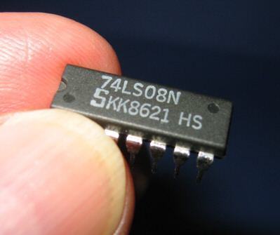 74LS08 quad 2-input positive-and gate 74LS08N 74LS08D