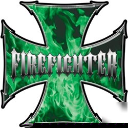 Firefighter decal reflective 6