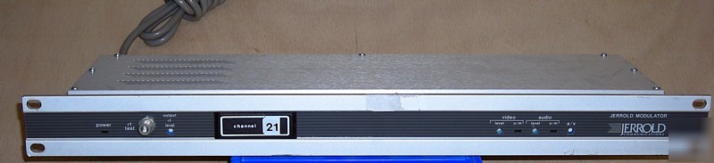 Jerrold S450M programmable modulator