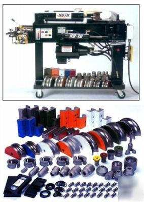 New huth hb-10 pipe bender w/tooling pkg free freight 