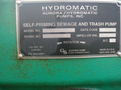 Self priming trash pump 3