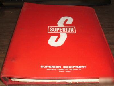 Superior dealer parts & sales book