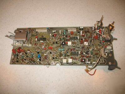 Tektronix 475 oscilloscope teardown sweep generat board
