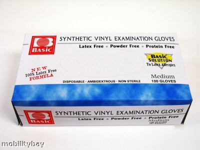 Vinyl disposable gloves non powder latex free 1000PCS m