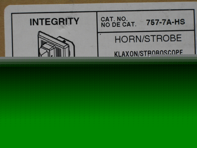 Esi ewards horn/strobe klaxon 757-7A-hs