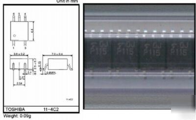 115 / TLP115 / P115 toshiba photocoupler