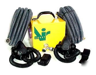 2 man supplied fresh air turbine breathing respirator