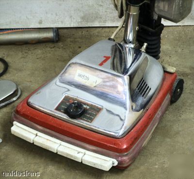 2 sanitaire commercial vacuums models SC887 & SC886 