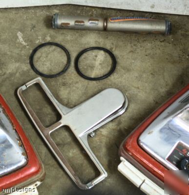 2 sanitaire commercial vacuums models SC887 & SC886 