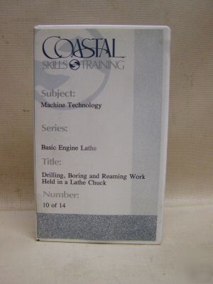 Basic engine lathe use, training tape vhs used